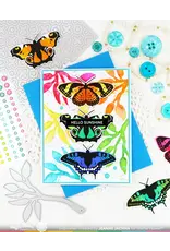 WAFFLE FLOWER WAFFLE FLOWER BUTTERFLY TRIO COLORING STENCIL