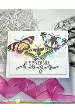 WAFFLE FLOWER WAFFLE FLOWER BUTTERFLY TRIO CLEAR STAMP SET