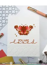 WAFFLE FLOWER WAFFLE FLOWER BUTTERFLY TRIO CLEAR STAMP SET