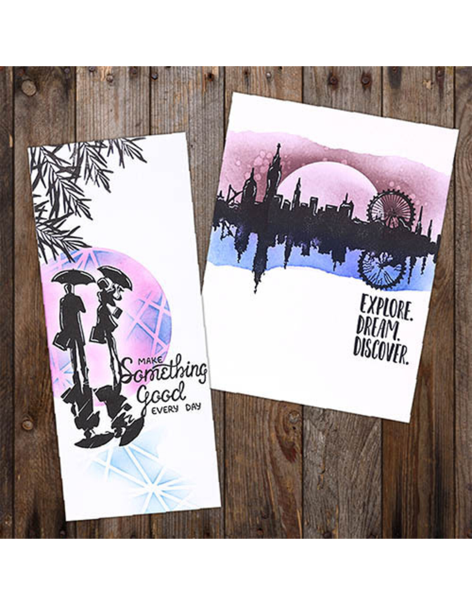STAMPS BY ME STAMPS BY ME INSTANT ARTIST CLEAR STAMP COLLECTION - REFLECTION