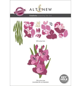 ALTENEW ALTENEW CRAFT-A-FLOWER: GLADIOLUS LAYERING DIE SET