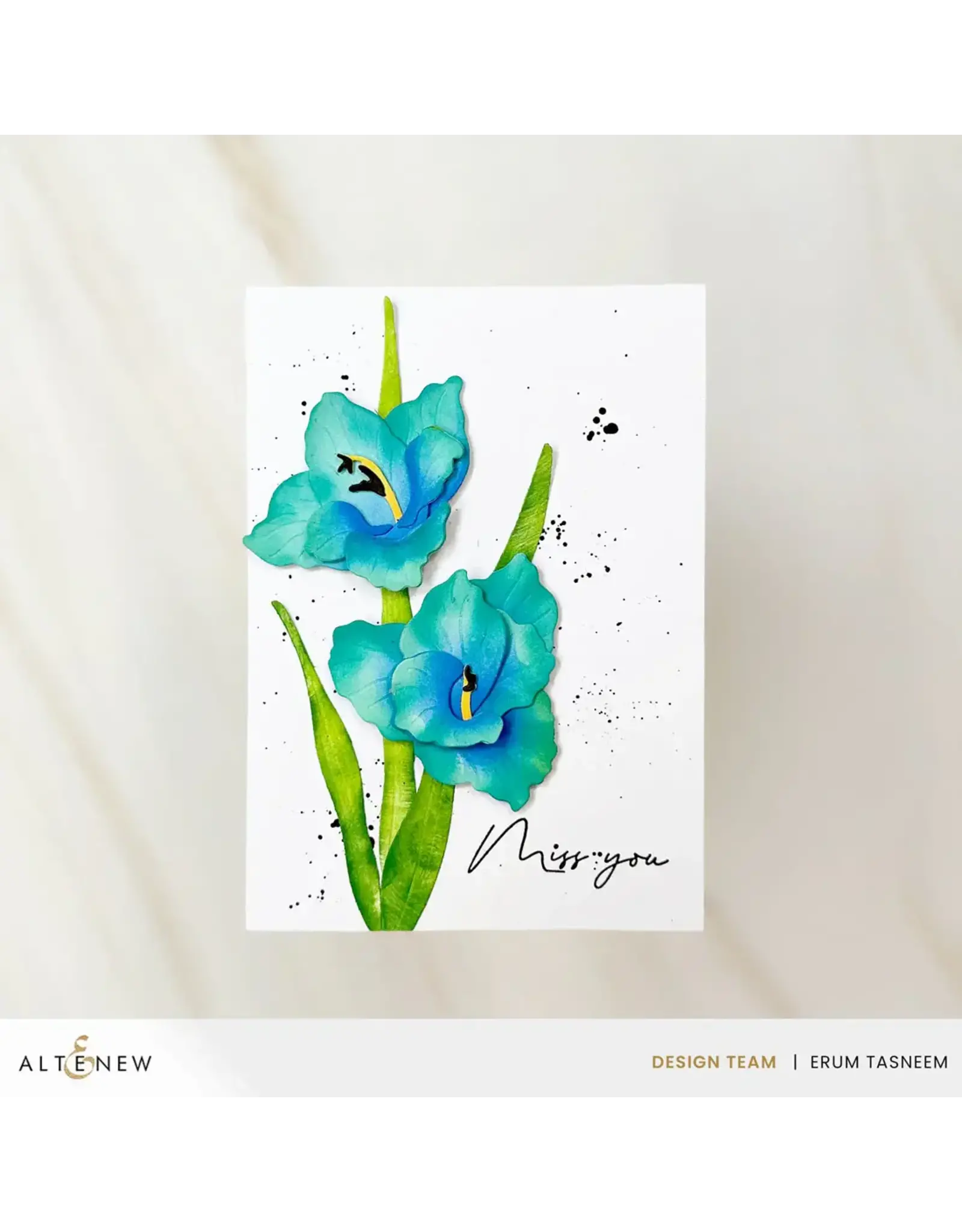 ALTENEW ALTENEW CRAFT-A-FLOWER: GLADIOLUS LAYERING DIE SET