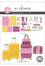 ALTENEW ALTENEW CREATIVE CUTS: PACK YOUR BAGS LAYERING DIE SET