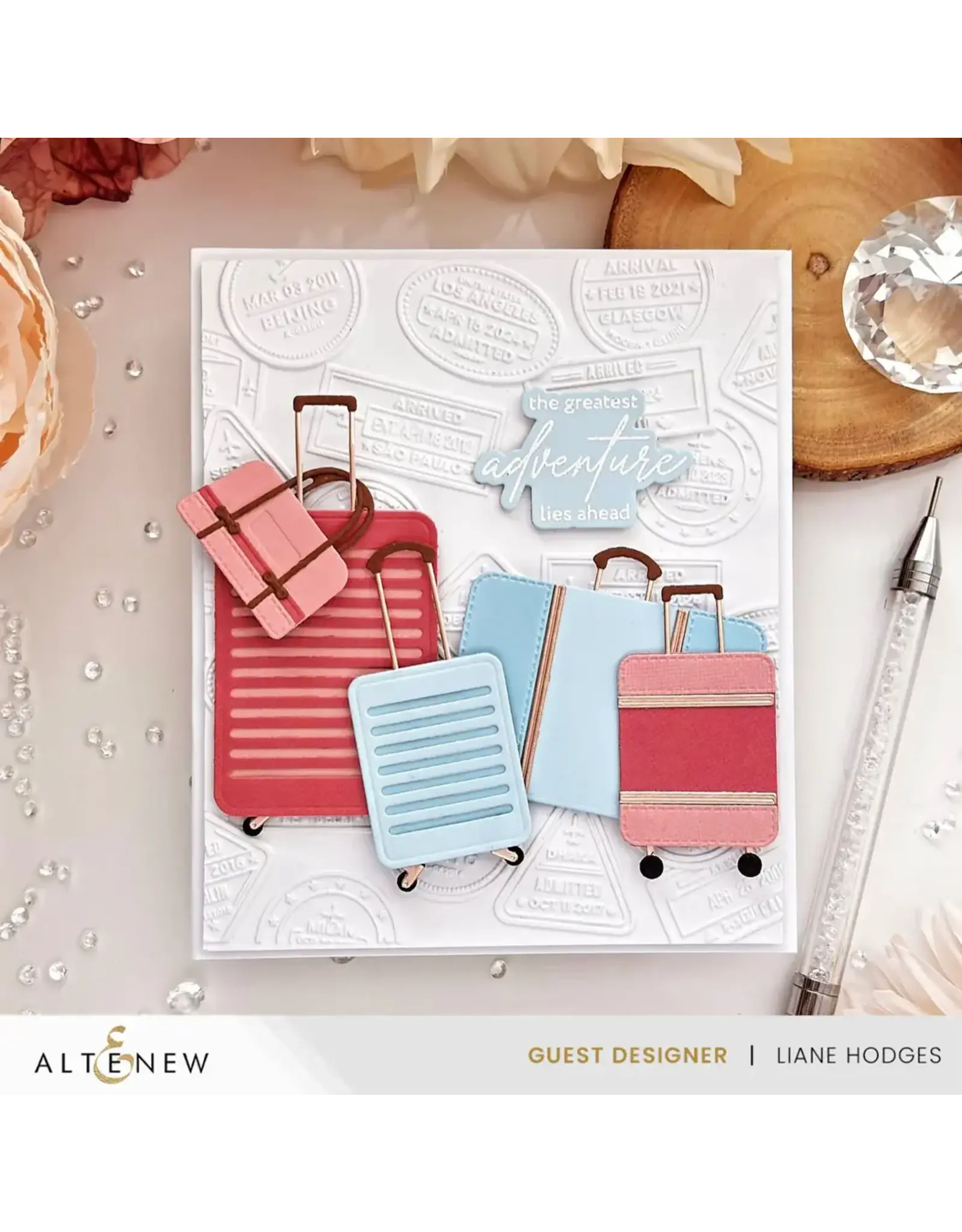 ALTENEW ALTENEW CREATIVE CUTS: PACK YOUR BAGS LAYERING DIE SET