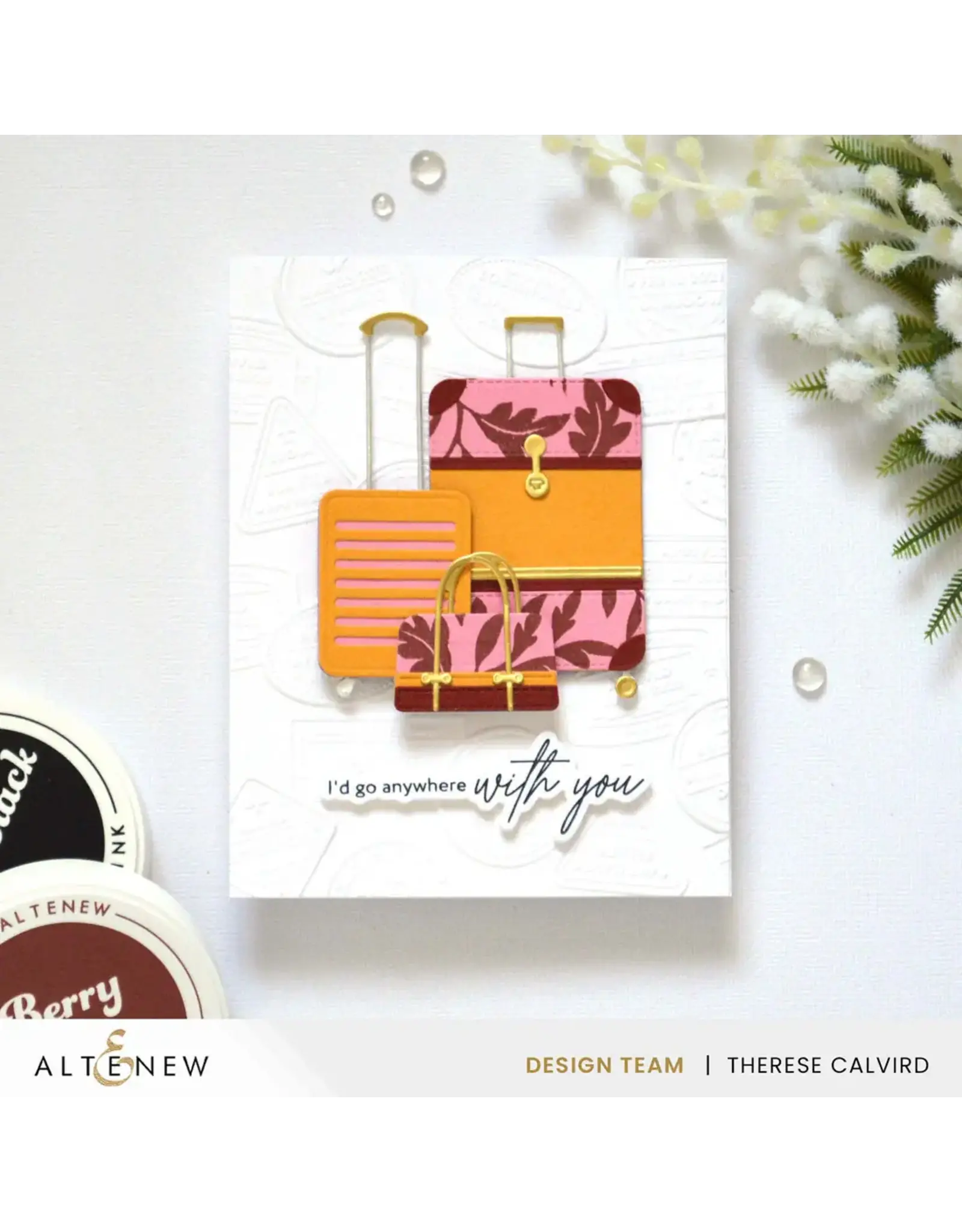 ALTENEW ALTENEW CREATIVE CUTS: PACK YOUR BAGS LAYERING DIE SET