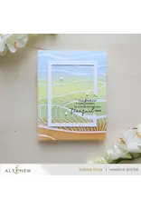 ALTENEW ALTENEW BRILLIANT WAVES 6x6 BACKGROUND STENCIL