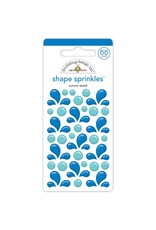 DOODLEBUG DESIGN DOODLEBUG SUMMER FUN SUMMER SPLASH ENAMEL SHAPES
