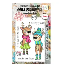 AALL & CREATE AALL & CREATE JANET KLEIN #1309 REIN IT IN A7 CLEAR STAMP SET