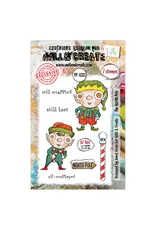 AALL & CREATE AALL & CREATE JANET KLEIN #1313 NORTH POLE A7 CLEAR STAMP SET