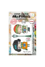 AALL & CREATE AALL & CREATE JANET KLEIN #1315 JOYFUL NOISE A7 CLEAR STAMP SET