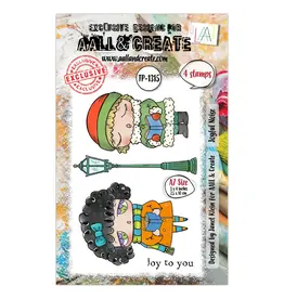 AALL & CREATE AALL & CREATE JANET KLEIN #1315 JOYFUL NOISE A7 CLEAR STAMP SET
