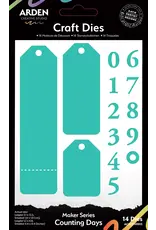 ARDEN CREATIVE STUDIO ARDEN CREATIVE STUDIO MAKER SERIES COUNTING DAYS DIE SET