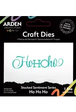 ARDEN CREATIVE STUDIO ARDEN CREATIVE STUDIO SENTIMENT SERIES STACKED HO HO HO DIE SET