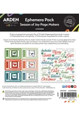 ARDEN CREATIVE STUDIO ARDEN CREATIVE STUDIO SEASON OF JOY PAGE MAKERS EPHEMERA DIE-CUTS