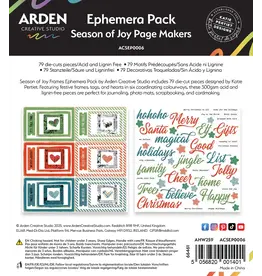 ARDEN CREATIVE STUDIO ARDEN CREATIVE STUDIO SEASON OF JOY PAGE MAKERS EPHEMERA DIE-CUTS