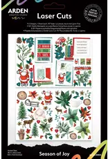 ARDEN CREATIVE STUDIO ARDEN CREATIVE STUDIO SEASON OF JOY 8x12 LASER CUTS