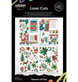ARDEN CREATIVE STUDIO ARDEN CREATIVE STUDIO SEASON OF JOY 8x12 LASER CUTS
