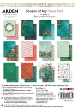 ARDEN CREATIVE STUDIO ARDEN CREATIVE STUDIO SEASON OF JOY 6x8 PAPER PAD