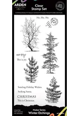 ARDEN CREATIVE STUDIO ARDEN CREATIVE STUDIO MAKER SERIES WINTER ETCHINGS 4x8 CLEAR STAMP SET ARDEN CREATIVE STUDIO ARDEN CREATIVE STUDIO MAKER SERIES WINTER ETCHINGS 4x8 CLEAR STAMP SET