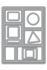 LDRS CREATIVE LDRS CREATIVE NESTED POSTAGE COLLAGE DIE SET