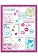 LDRS CREATIVE LDRS CREATIVE NESTED POSTAGE COLLAGE DIE SET