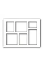 LDRS CREATIVE LDRS CREATIVE POSTAGE COLLAGE MASK STENCIL