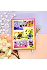 LDRS CREATIVE LDRS CREATIVE HALLOWEEN POSTAGE COLLAGE CLEAR STAMP SET