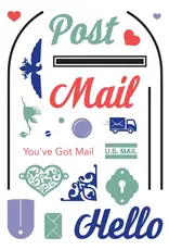LDRS CREATIVE LDRS CREATIVE YOU'VE GOT MAIL CLEAR STAMP SET