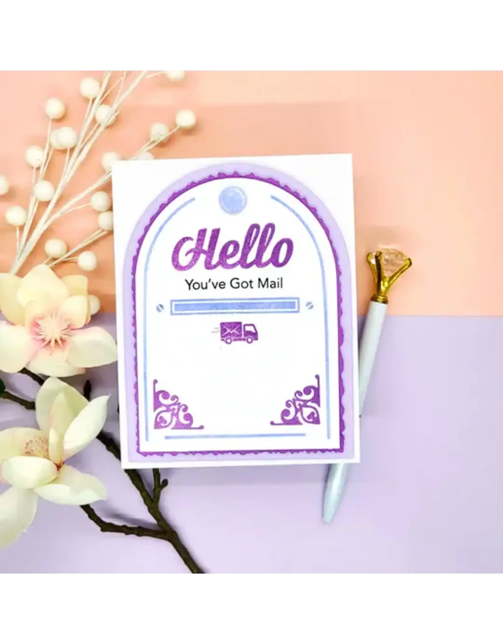 LDRS CREATIVE LDRS CREATIVE YOU'VE GOT MAIL CLEAR STAMP SET