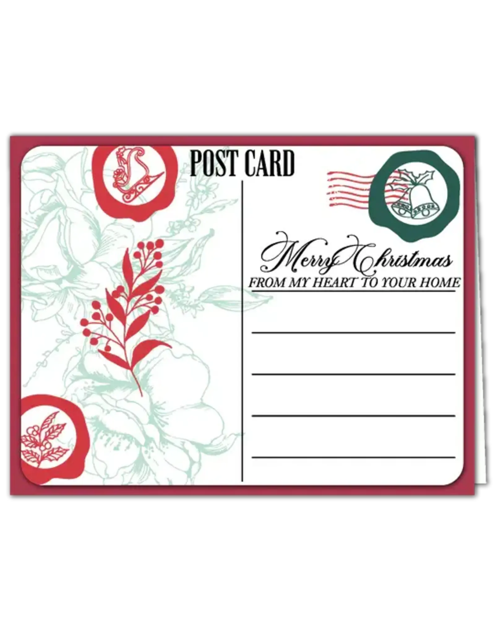 LDRS CREATIVE LDRS CREATIVE SEALED WITH CHRISTMAS WISHES CLEAR STAMP SET