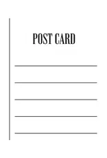 LDRS CREATIVE LDRS CREATIVE POSTCARD CLEAR STAMP SET