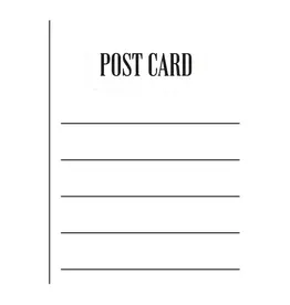 LDRS CREATIVE LDRS CREATIVE POSTCARD CLEAR STAMP SET