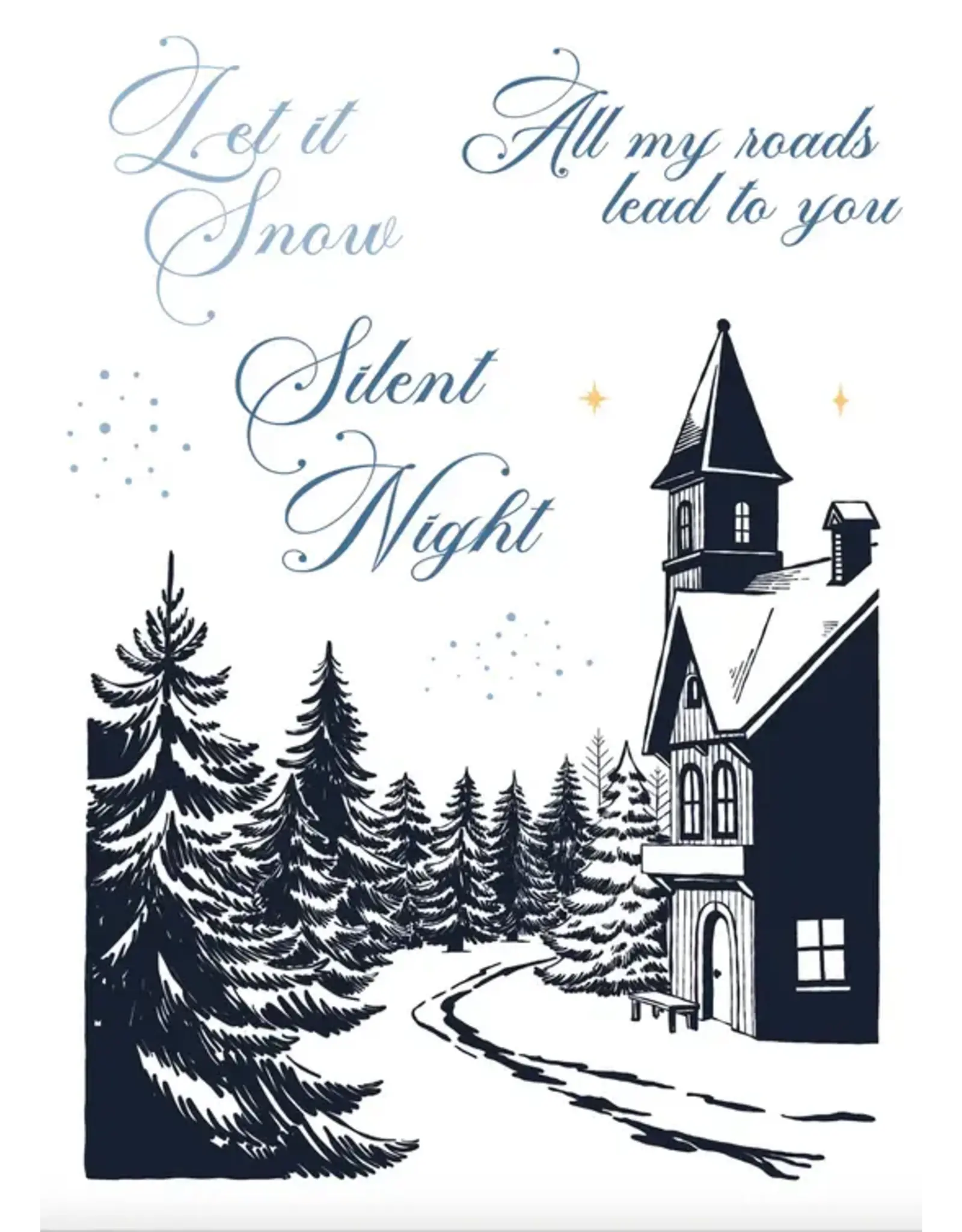 LDRS CREATIVE LDRS CREATIVE COUNTRY ROAD CLEAR STAMP SET