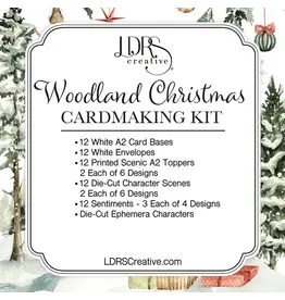 LDRS CREATIVE LDRS CREATIVE WOODLAND CHRISTMAS CARD KIT