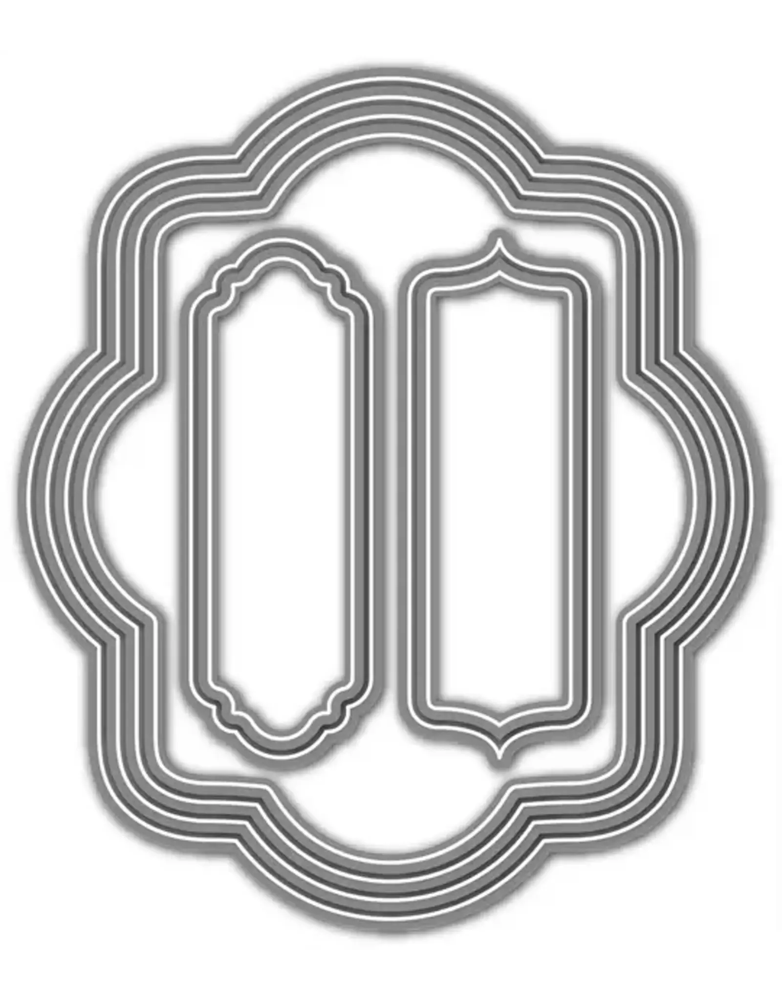 LDRS CREATIVE LDRS CREATIVE ROUNDED RECTANGLE FRAME DIE SET