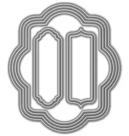 LDRS CREATIVE LDRS CREATIVE ROUNDED RECTANGLE FRAME DIE SET