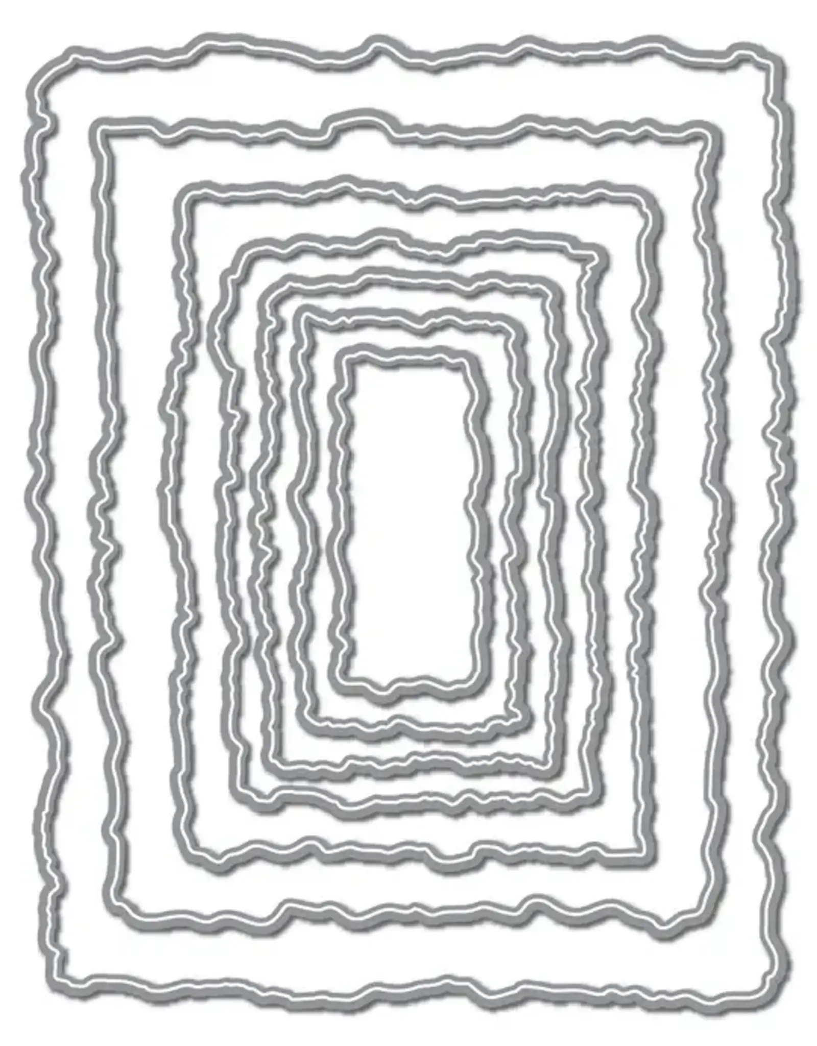 LDRS CREATIVE LDRS CREATIVE HAND TORN RECTANGLE 2 DIE SET