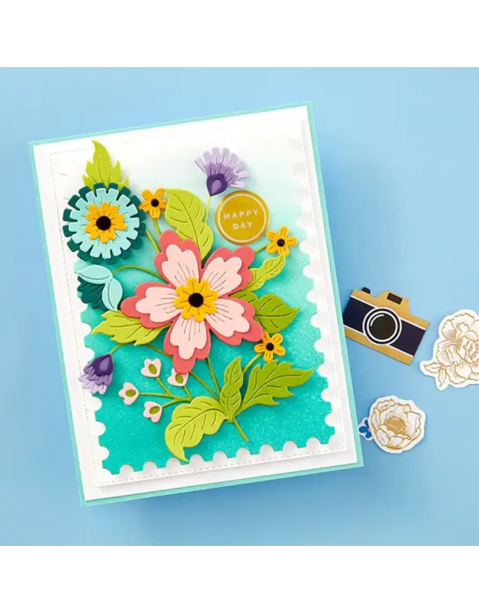 SPELLBINDERS SPELLBINDERS BAYFAIR COLLECTION NESTED POSTAGE LABELS & TAG DIE SET