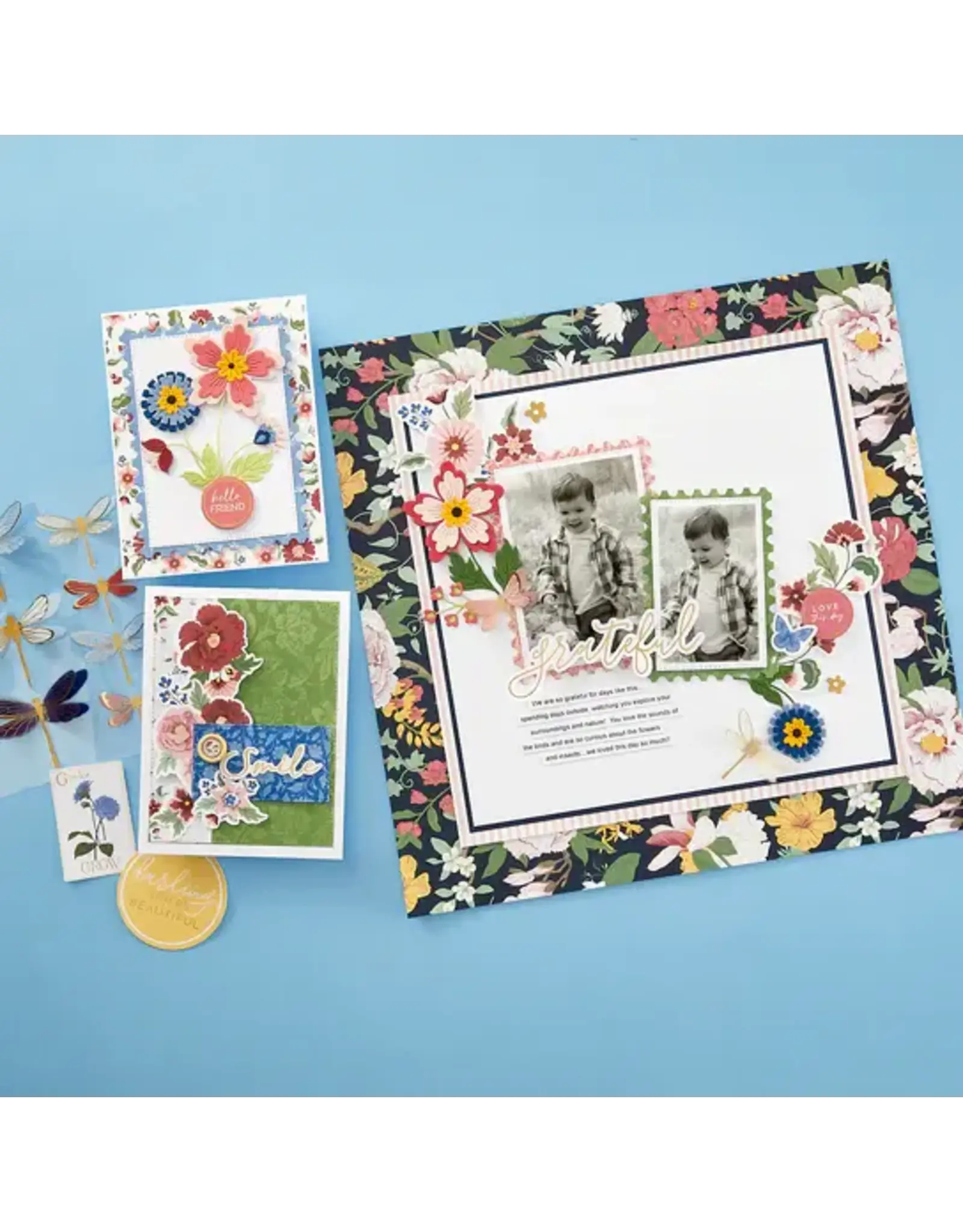 SPELLBINDERS SPELLBINDERS BAYFAIR COLLECTION NESTED POSTAGE LABELS & TAG DIE SET