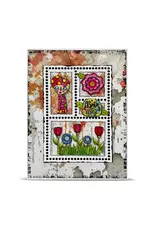 AALL & CREATE AALL & CREATE AUTOUR DE MWA & CO #37 SUNSET SPLASHES A5 DOUBLE-SIDED DESIGN PAPERS 10/PK