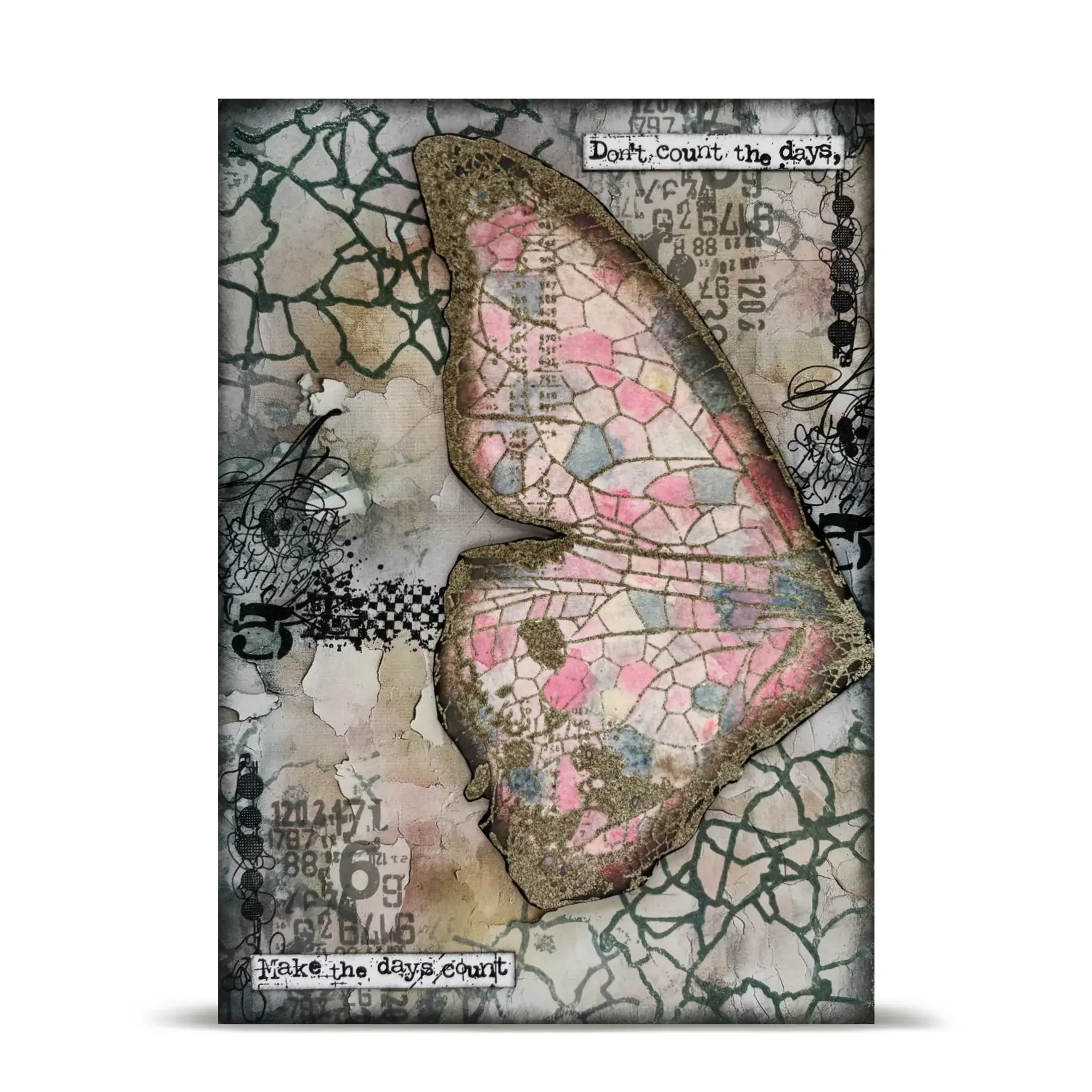 AALL & CREATE AALL & CREATE AUTOUR DE MWA & CO #34 SEASONED TRAILS A5 DOUBLE-SIDED DESIGN PAPERS 10/PK
