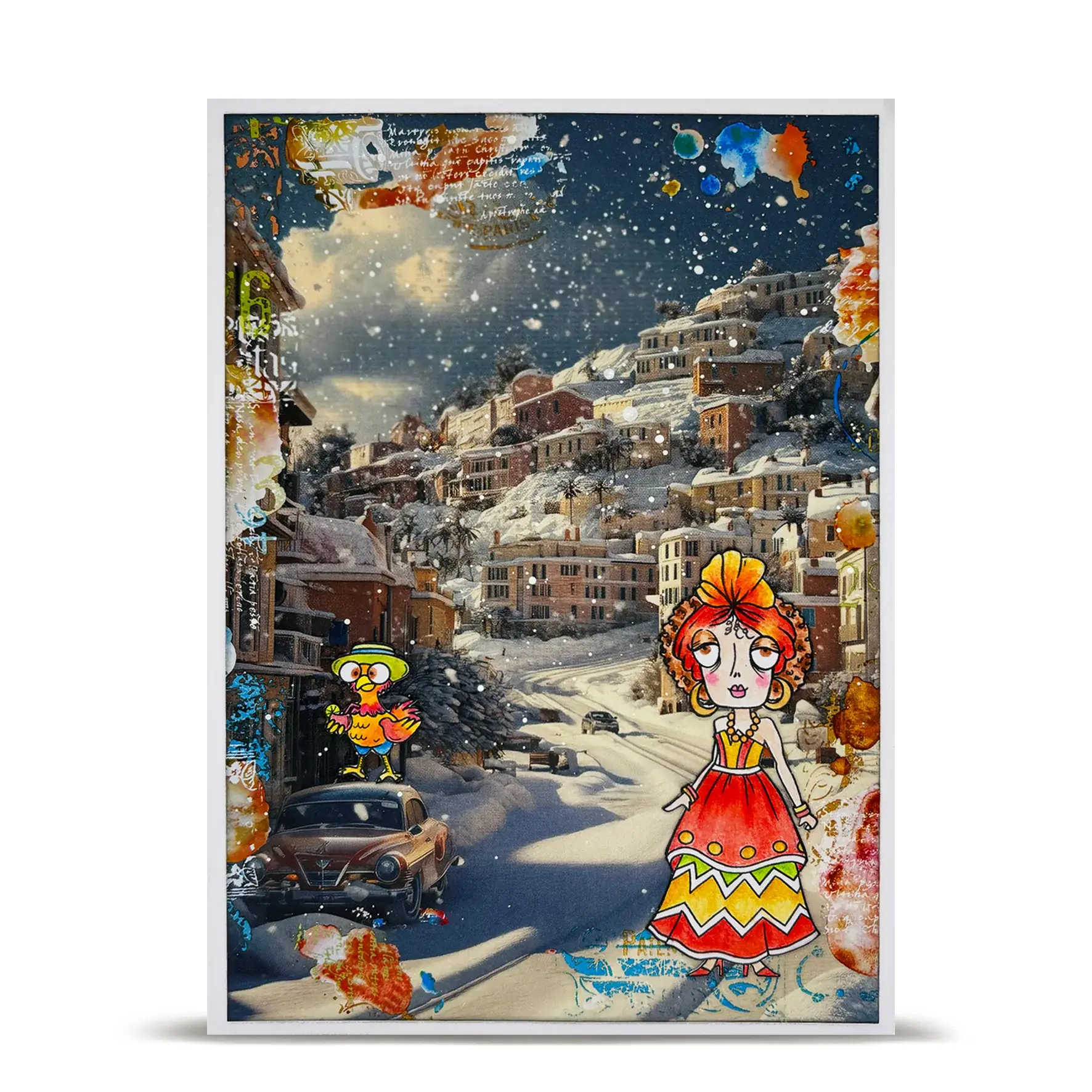 AALL & CREATE AALL & CREATE AUTOUR DE MWA & CO #34 SEASONED TRAILS A5 DOUBLE-SIDED DESIGN PAPERS 10/PK