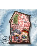 AALL & CREATE AALL & CREATE JANET KLEIN #1319 CAROLS AND CANCELLATIONS A7 CLEAR STAMP SET
