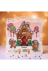AALL & CREATE AALL & CREATE JANET KLEIN #1318 CANDY LANE A7 CLEAR STAMP SET