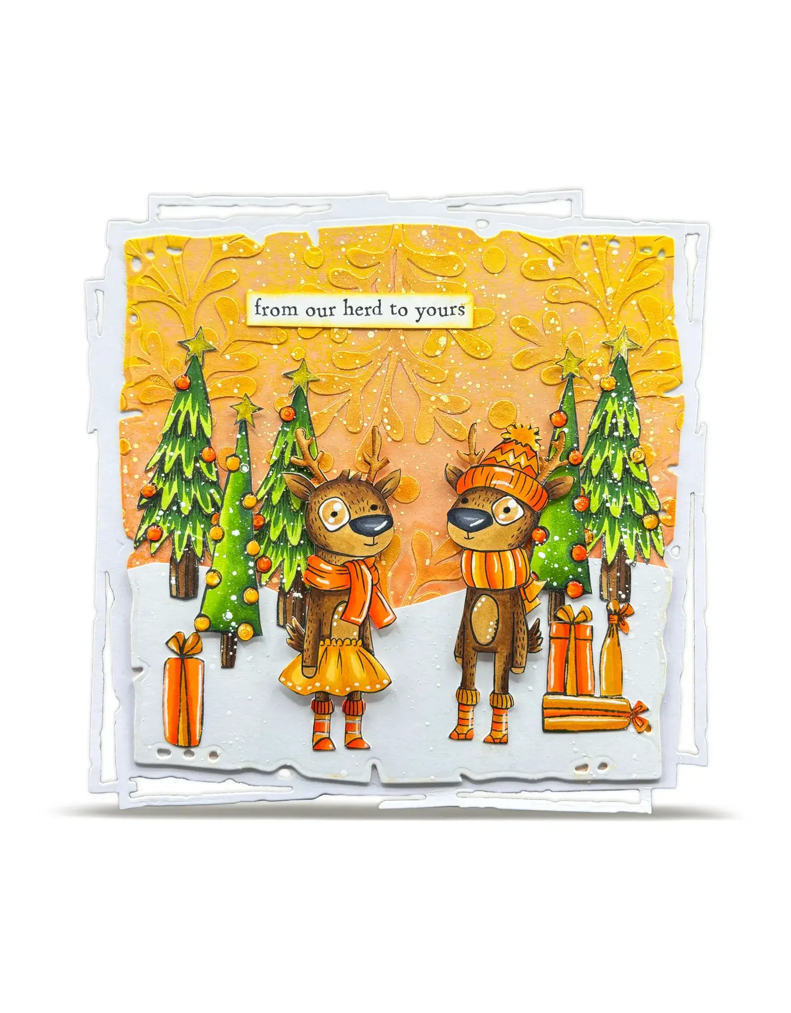 AALL & CREATE AALL & CREATE JANET KLEIN #1317 MERRY LITTLE THINGS A7 CLEAR STAMP SET