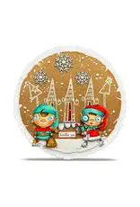 AALL & CREATE AALL & CREATE JANET KLEIN #1316 HOLIDAY HOUSE A7 CLEAR STAMP SET