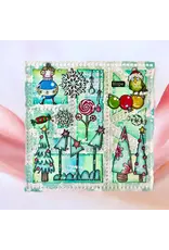 AALL & CREATE AALL & CREATE JANET KLEIN #1316 HOLIDAY HOUSE A7 CLEAR STAMP SET