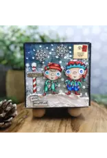 AALL & CREATE AALL & CREATE JANET KLEIN #1313 NORTH POLE A7 CLEAR STAMP SET