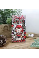 AALL & CREATE AALL & CREATE JANET KLEIN #1311 ELF MADE A7 CLEAR STAMP SET