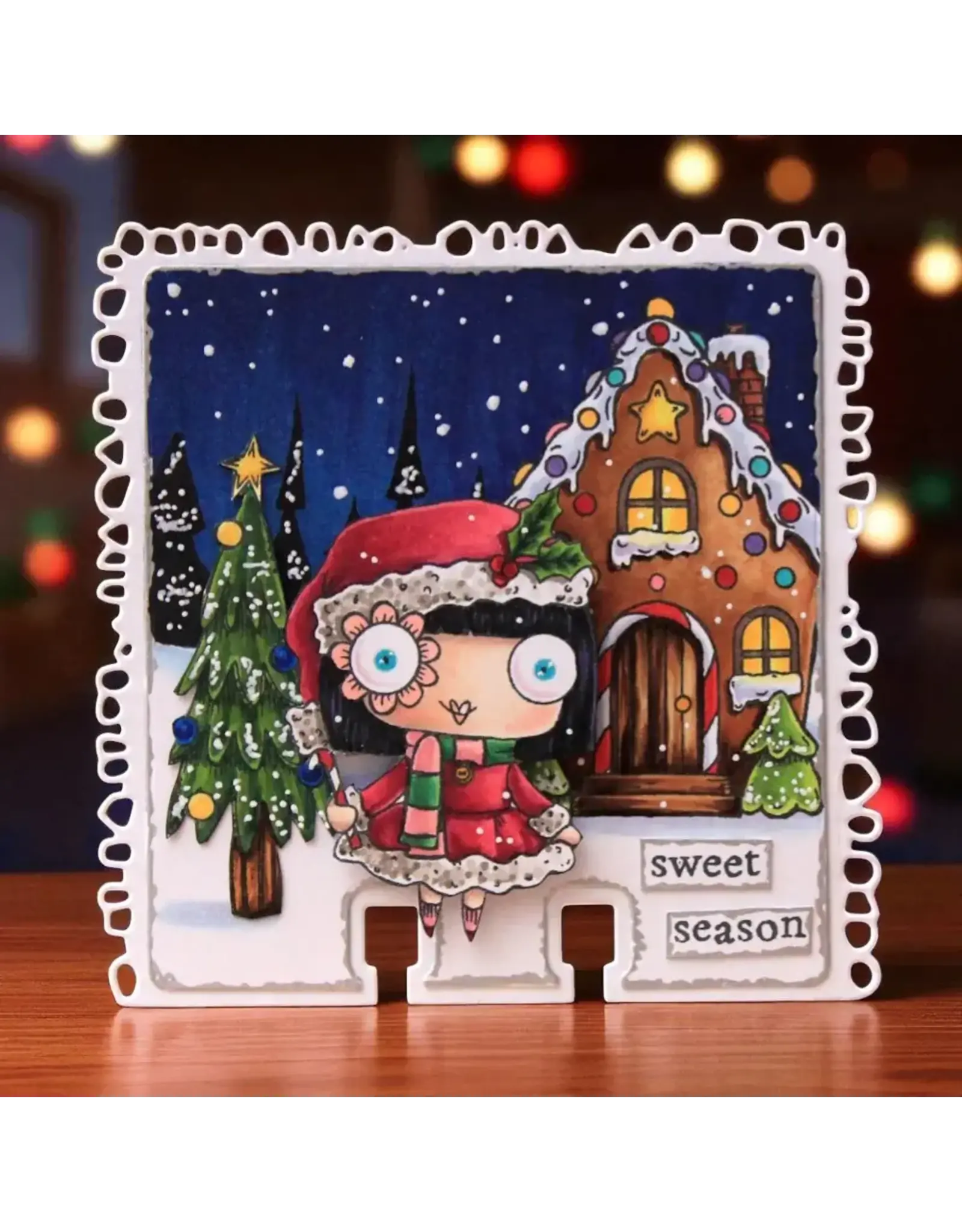 AALL & CREATE AALL & CREATE JANET KLEIN #1310 EMILY ANNE'S SWEET SEASON A7 CLEAR STAMP SET